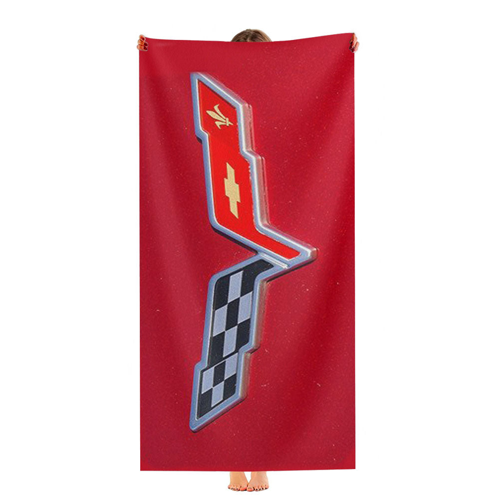 Corvette Flag Ultra-Soft Luxury Bathroom Towels