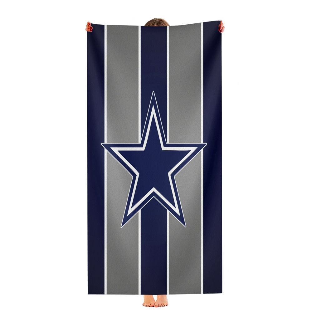 Dallas Cowboys Stars Logo Ultra-Soft Luxury Bathroom Towels