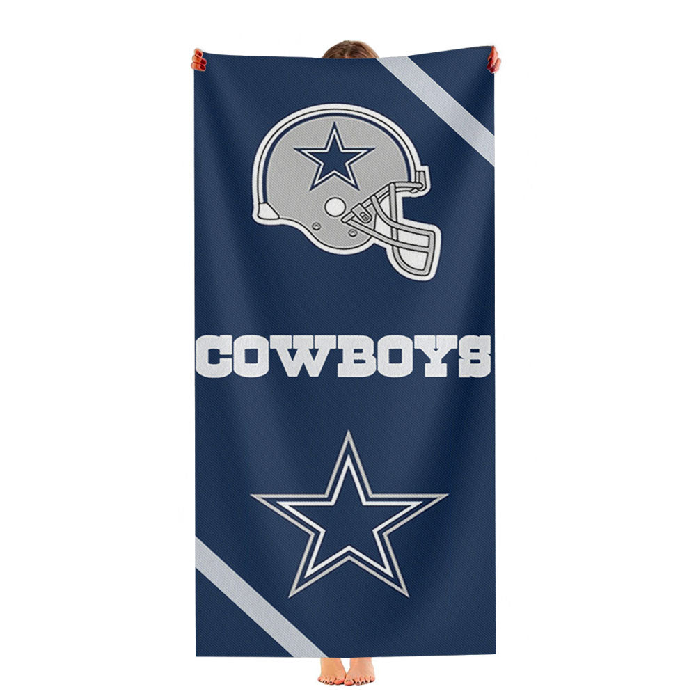 Dallas Cowboys Wallpaper Ultra-Soft Luxury Bathroom Towels