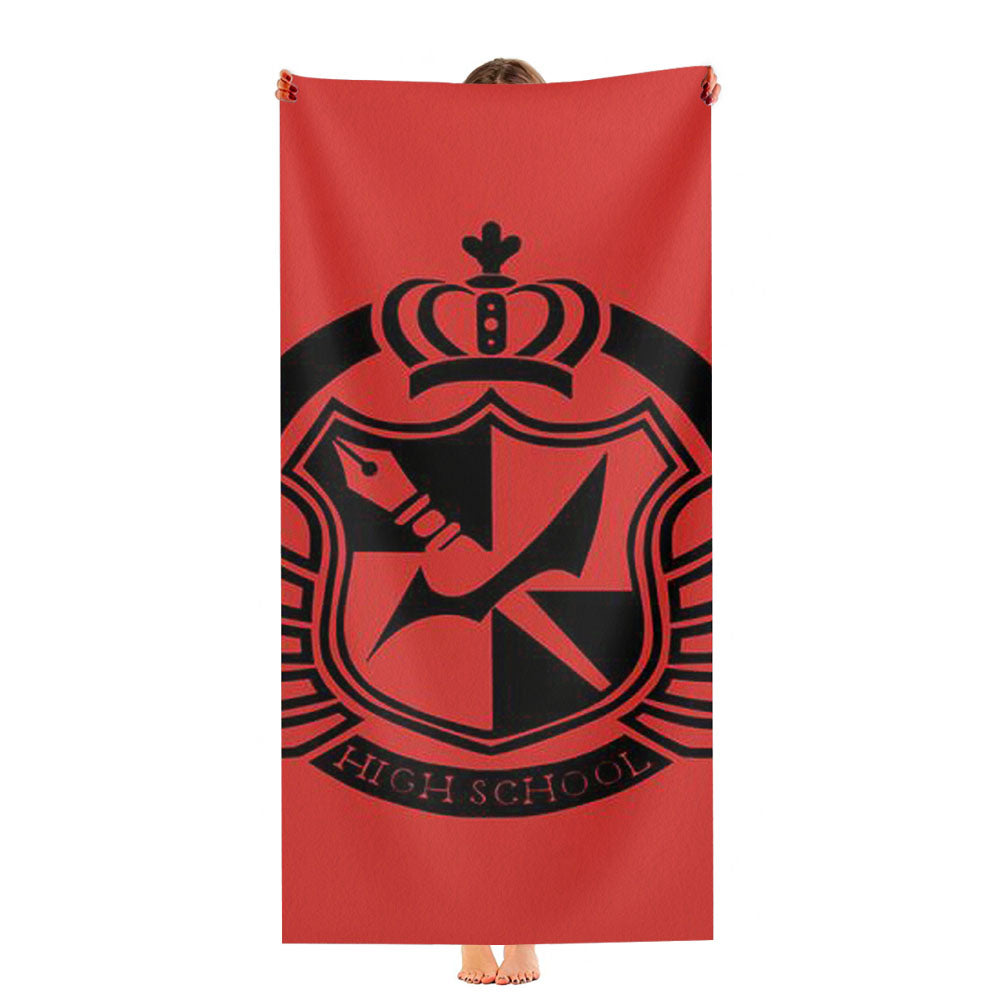 Danganronpa Red Ultra-Soft Luxury Bathroom Towels