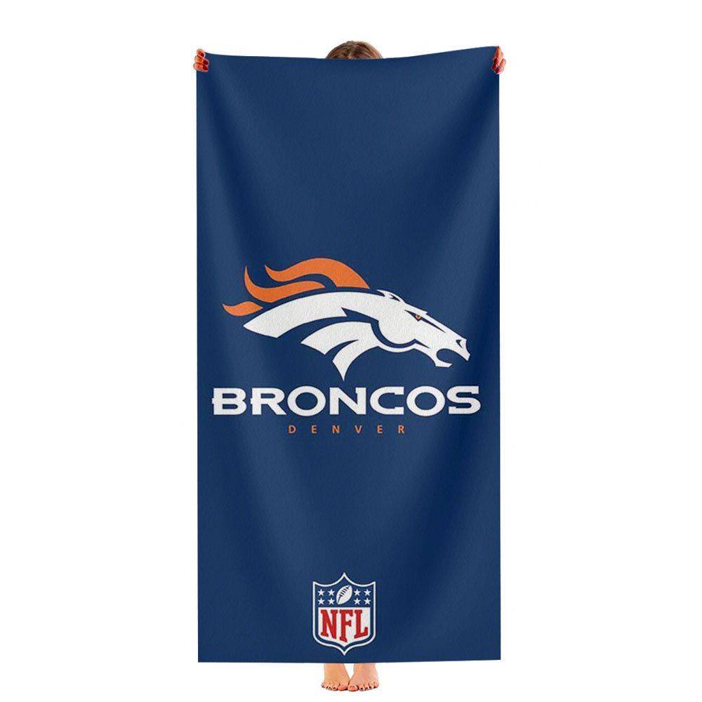 Denver Broncos Zr 1 Ultra-Soft Luxury Bathroom Towels