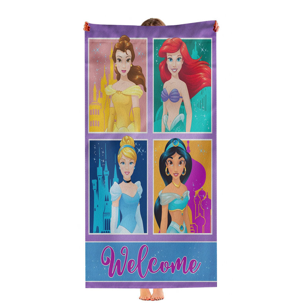 Disney Princess Ultra-Soft Luxury Bathroom Towels