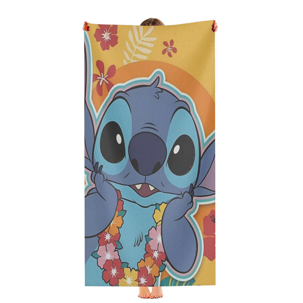 Disney Stitch Ultra-Soft Luxury Bathroom Towels