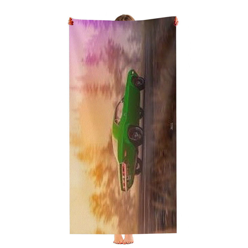 Dodge Challenger The Crew 2 Ultra-Soft Luxury Bathroom Towels