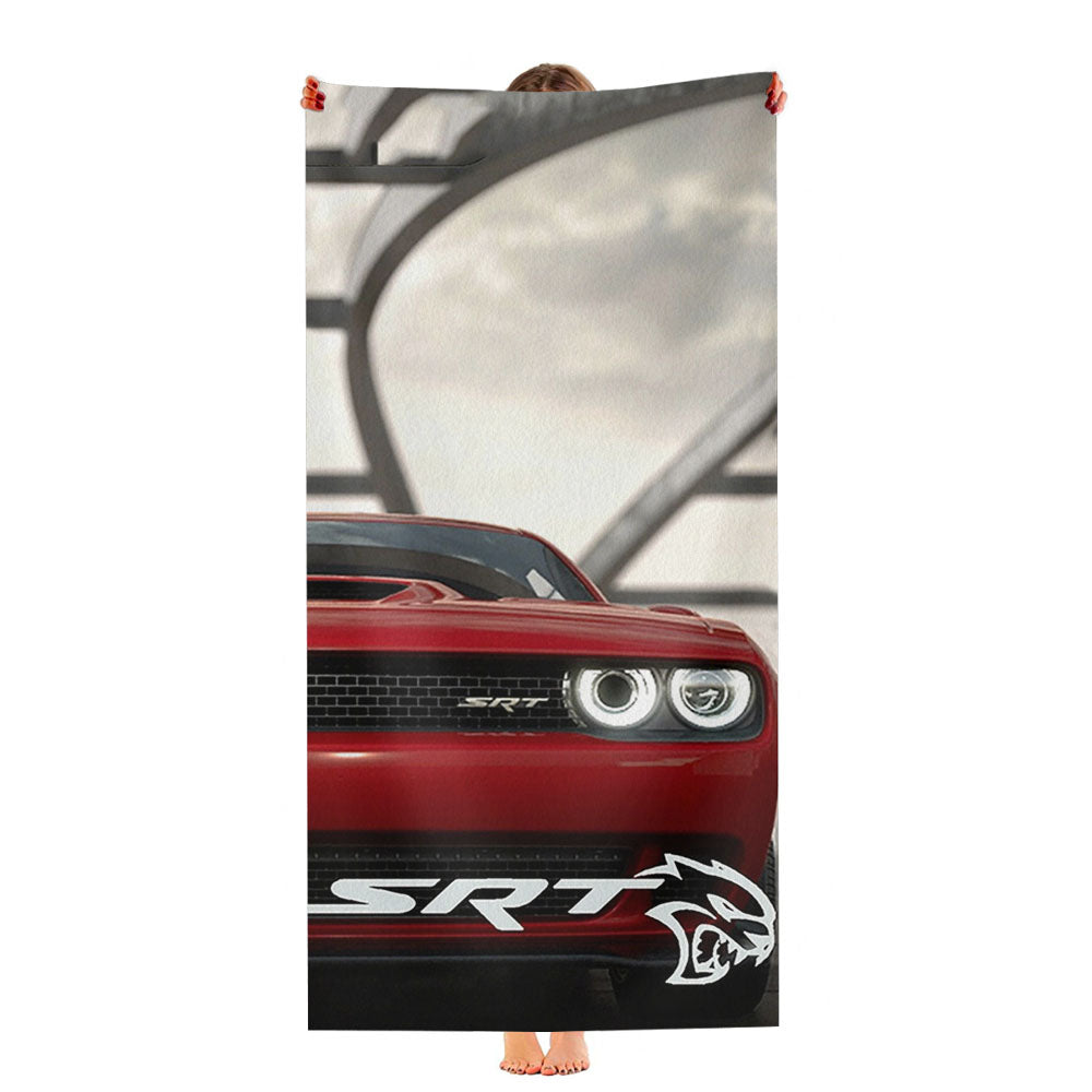Dodge Srt Ultra-Soft Luxury Bathroom Towels