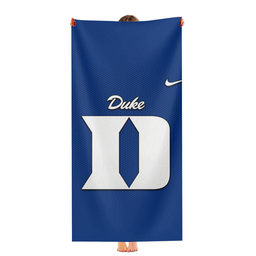 Duke Blue Devils Logo Nike Ultra-Soft Luxury Bathroom Towels