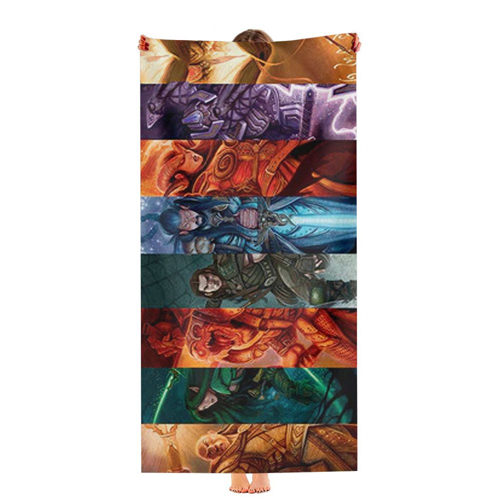 Dungeons And Dragons 2 Ultra-Soft Luxury Bathroom Towels