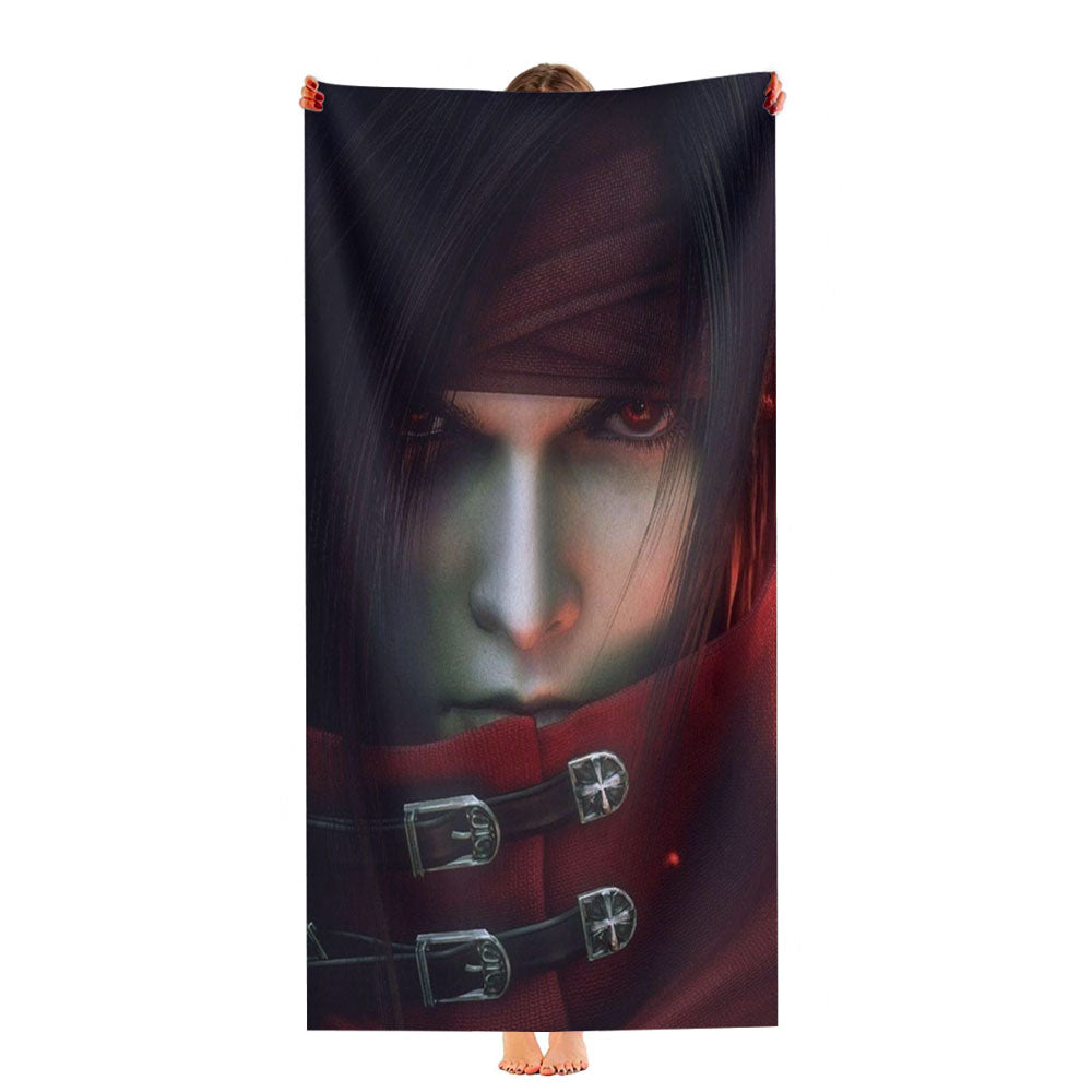 Final Fantasy Vii Vincent Valentine Ultra-Soft Luxury Bathroom Towels