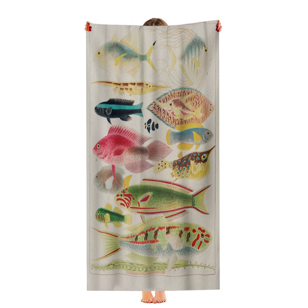 Fish Ultra-Soft Luxury Bathroom Towels