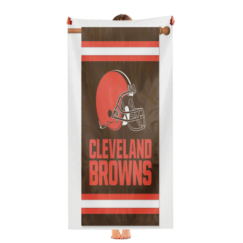 Flag Cleveland Browns Ultra-Soft Luxury Bathroom Towels