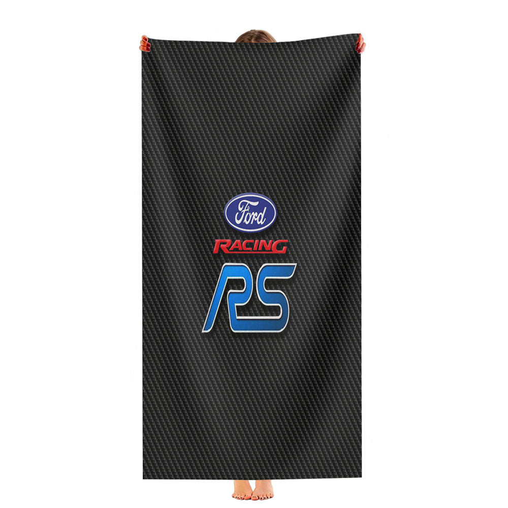 Ford Racing Focus Rs Ultra-Soft Luxury Bathroom Towels