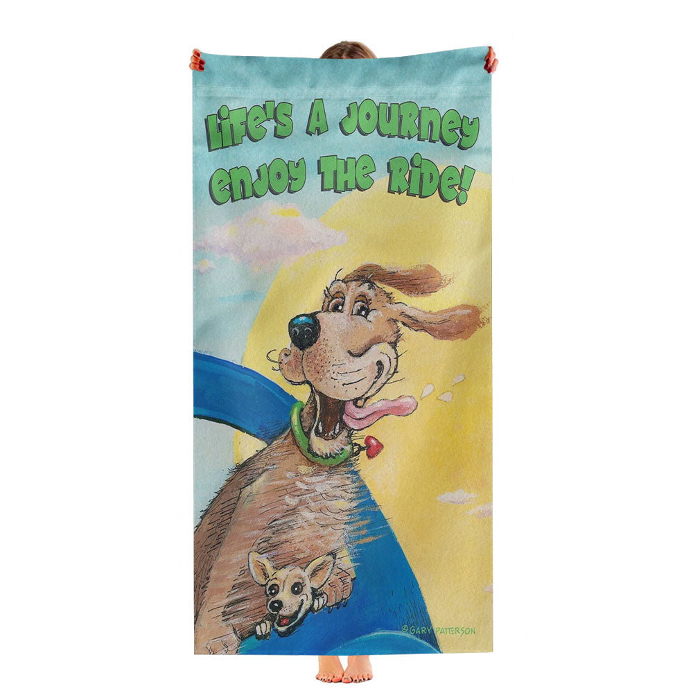 Gary Patterson Funny Dog Ultra-Soft Luxury Bathroom Towels