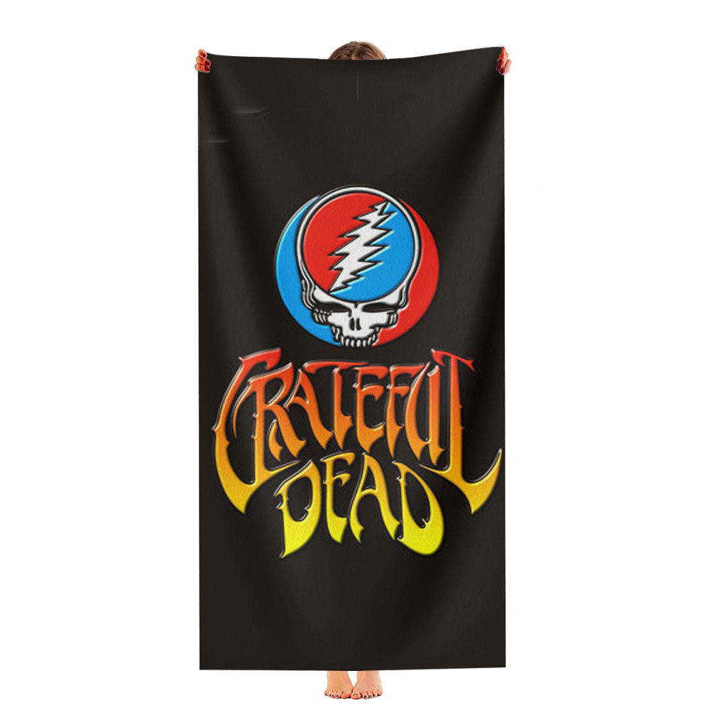 Grateful Dead Logo Ultra-Soft Luxury Bathroom Towels