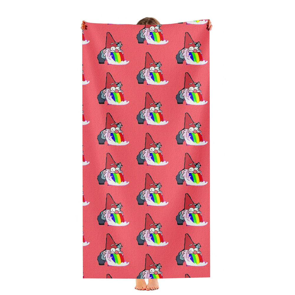 Gravity Falls Pattern Color Ultra-Soft Luxury Bathroom Towels