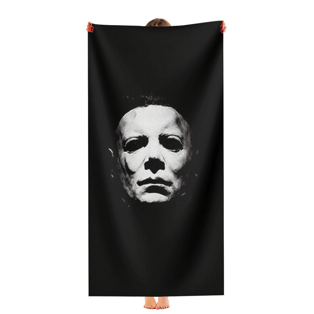 Halloween Michael Myers Ultra-Soft Luxury Bathroom Towels