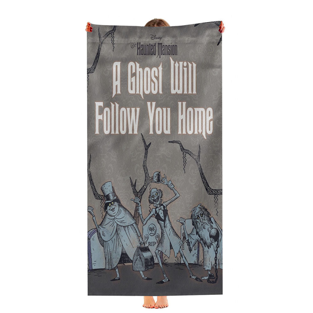 Haunted Mansion Hitchhiking Ghosts Halloween Ultra-Soft Luxury Bathroom Towels