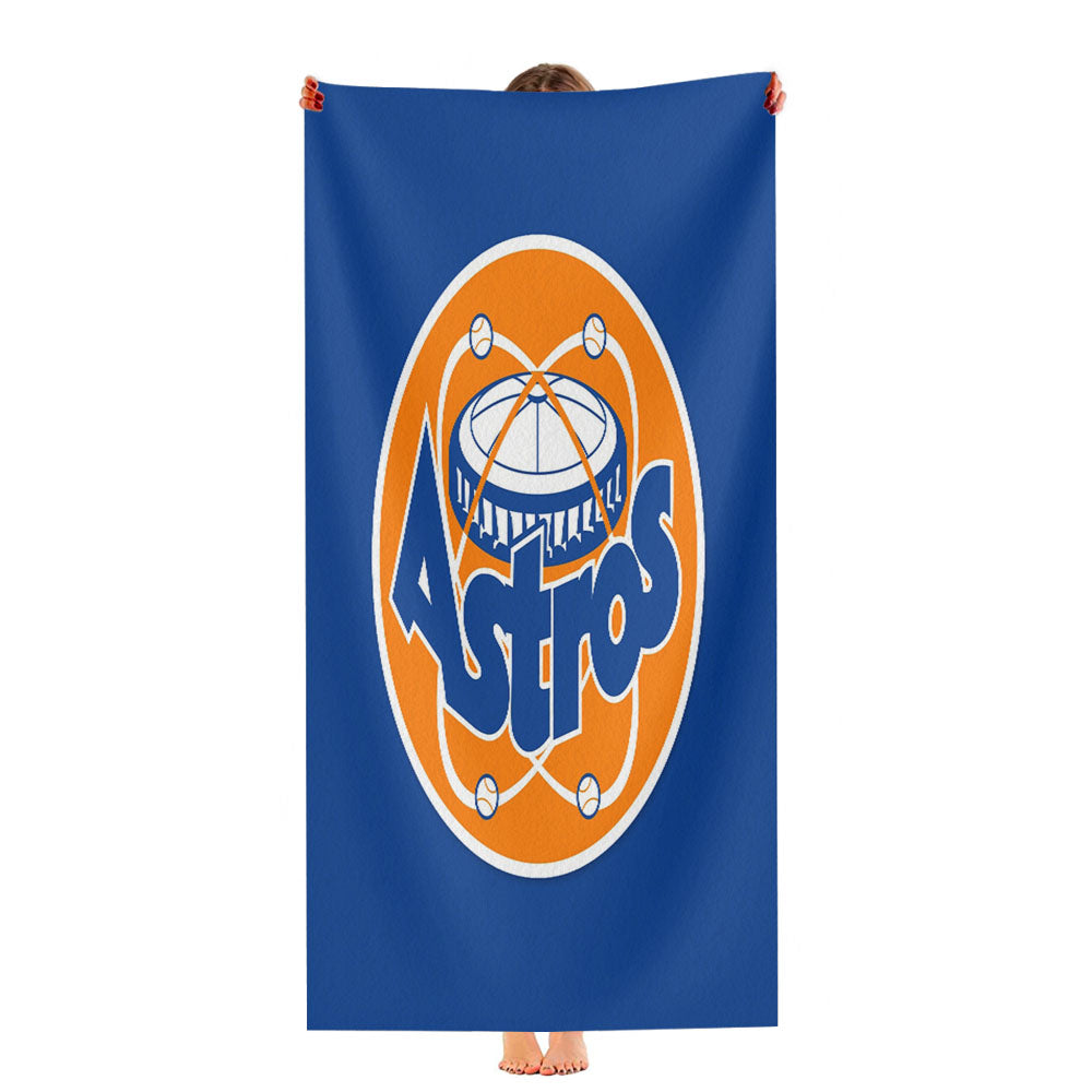 Houston Astros Primary Ultra-Soft Luxury Bathroom Towels