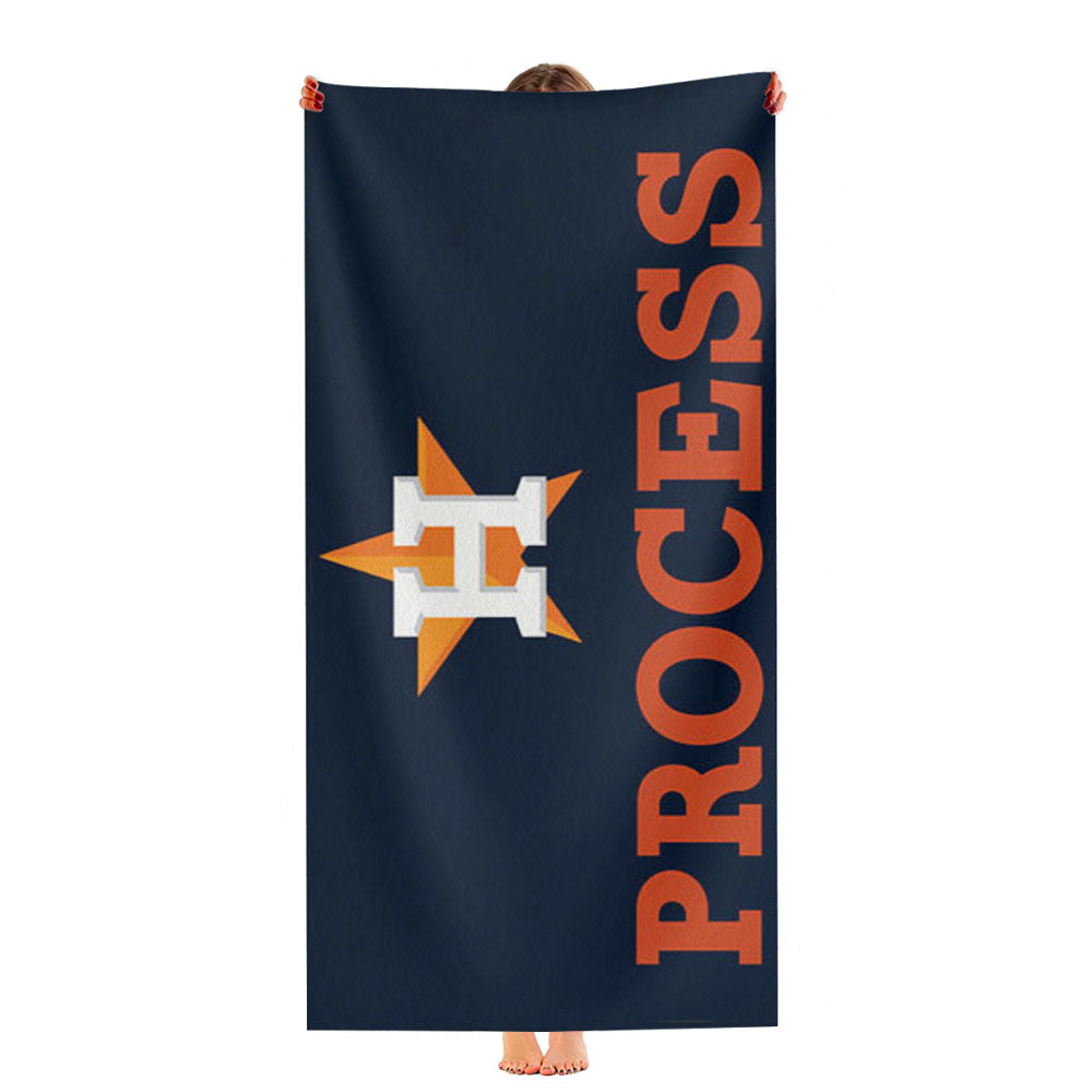 Houston Astros Process Ultra-Soft Luxury Bathroom Towels