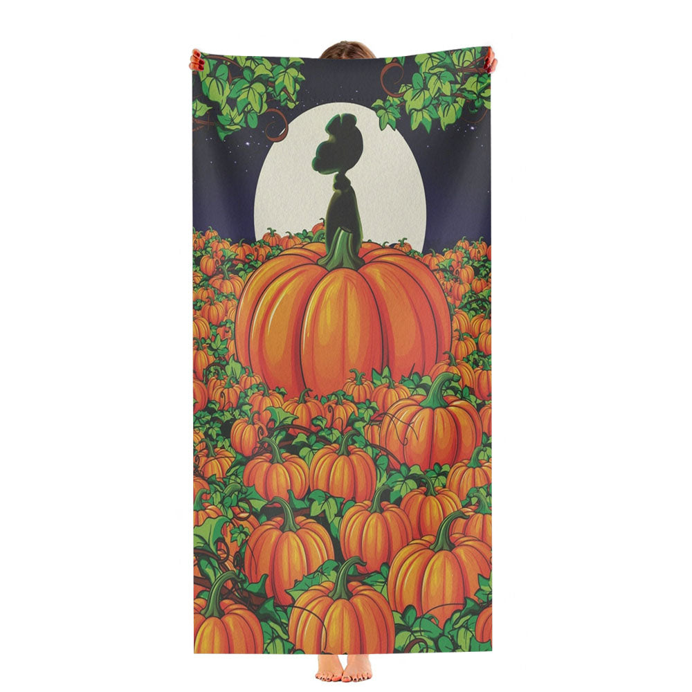 It'S The Great Pumpkin Snoopy Ultra-Soft Luxury Bathroom Towels