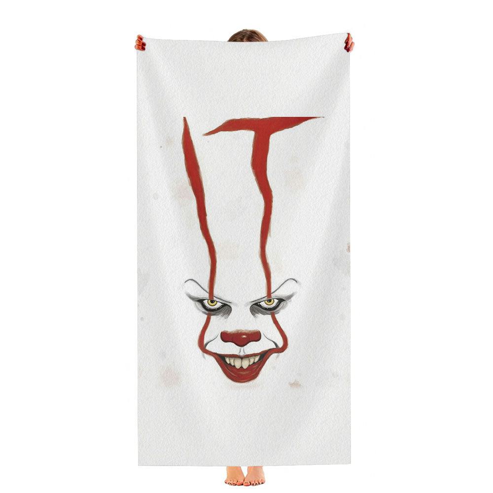 It The Clown Pennywise Ultra-Soft Luxury Bathroom Towels