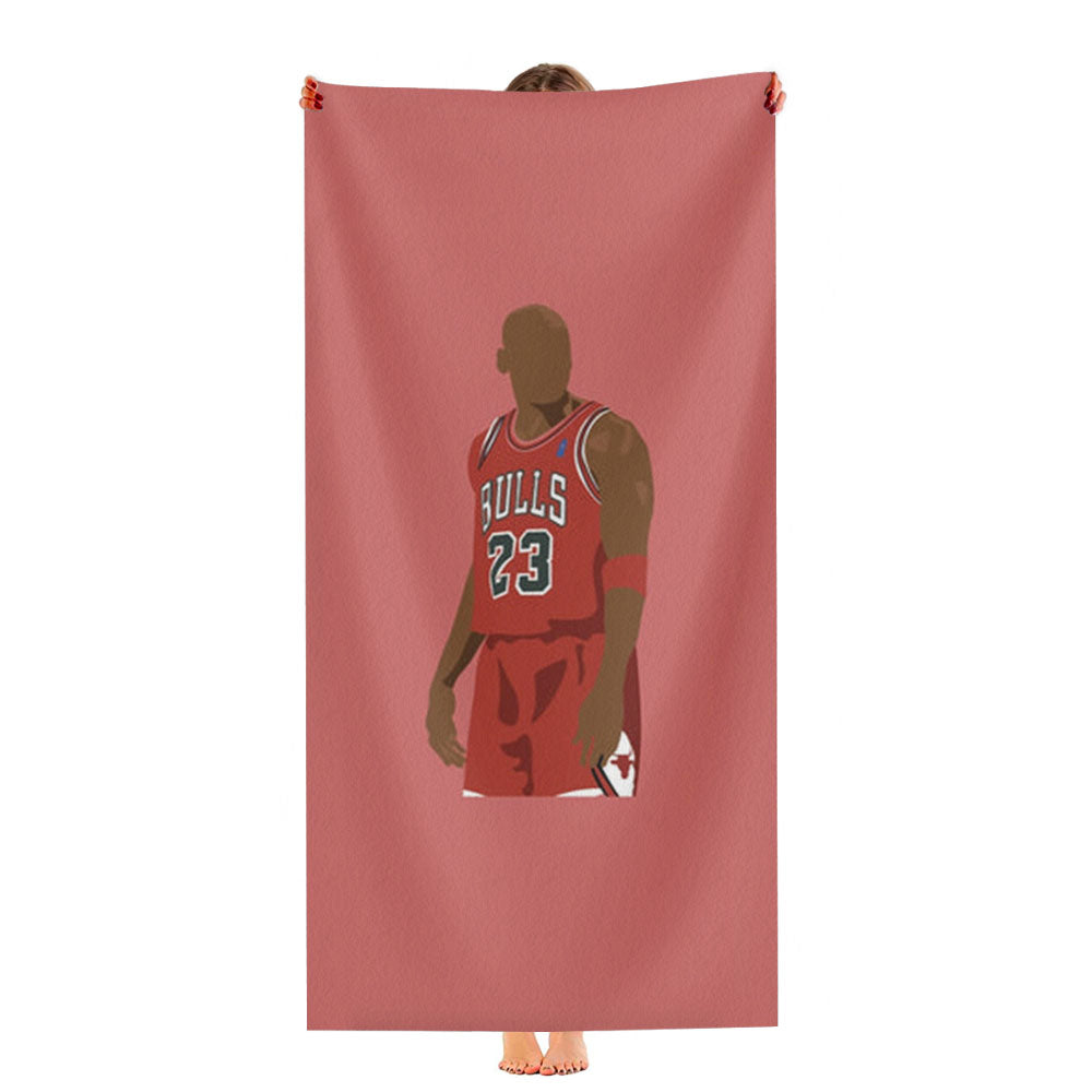 Jordan - Basketball Ultra-Soft Luxury Bathroom Towels