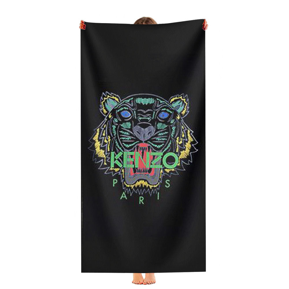 Kenzo Paris Logo New Ultra-Soft Luxury Bathroom Towels