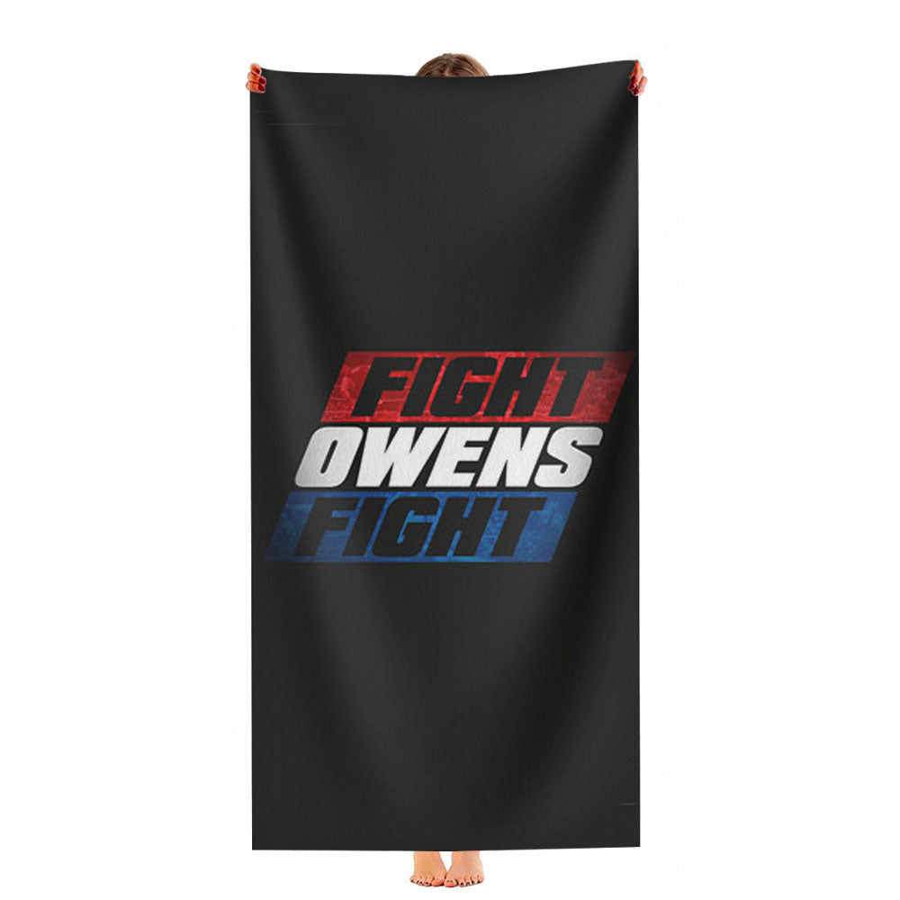 Kevin Owens Fight Ultra-Soft Luxury Bathroom Towels