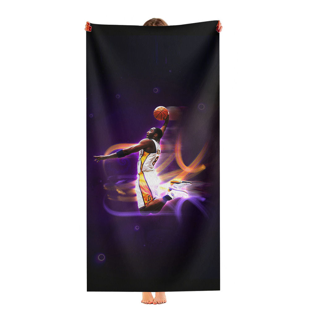 Kobe Slamdunk Glowing Ultra-Soft Luxury Bathroom Towels