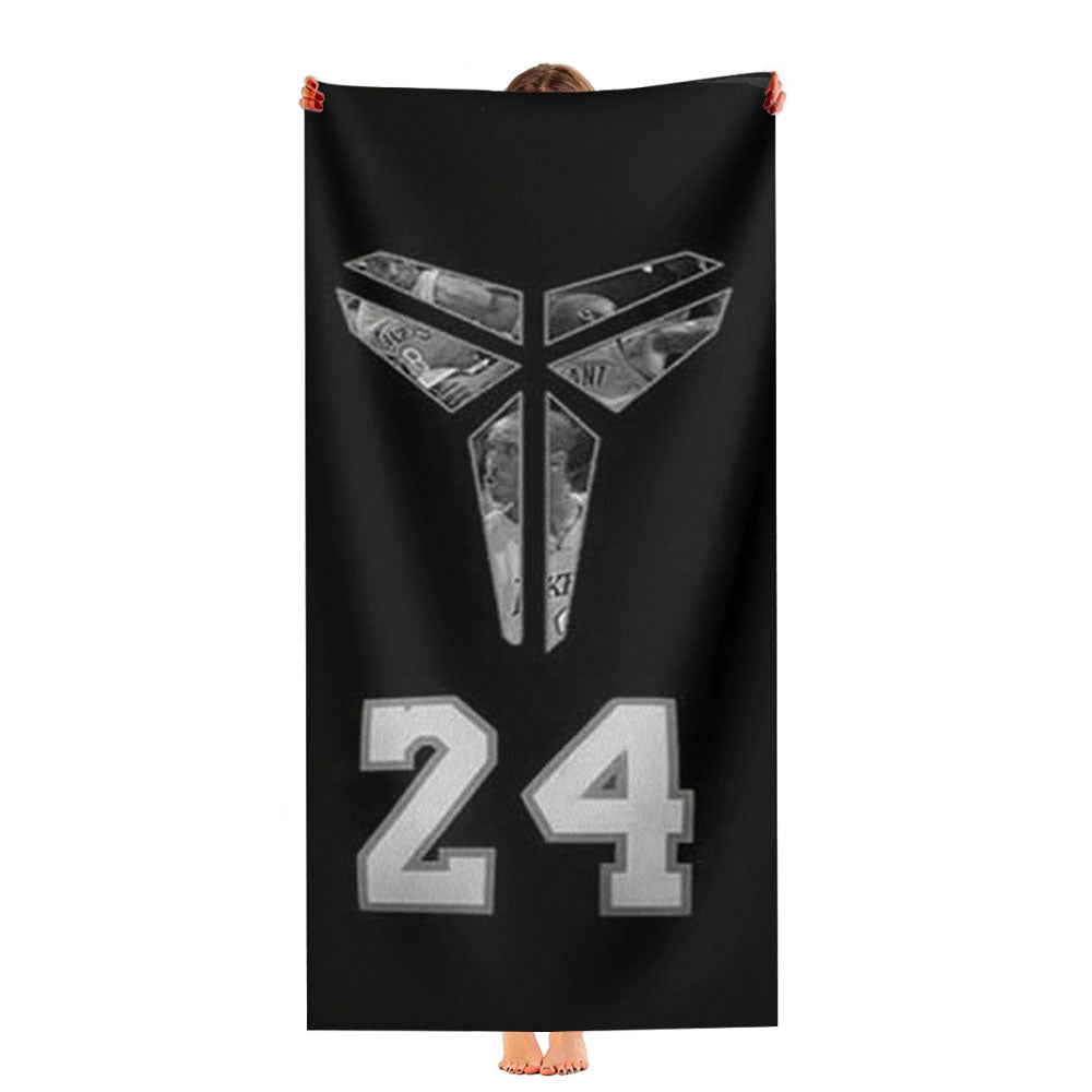 La Lakers Kobe Symbol Ultra-Soft Luxury Bathroom Towels