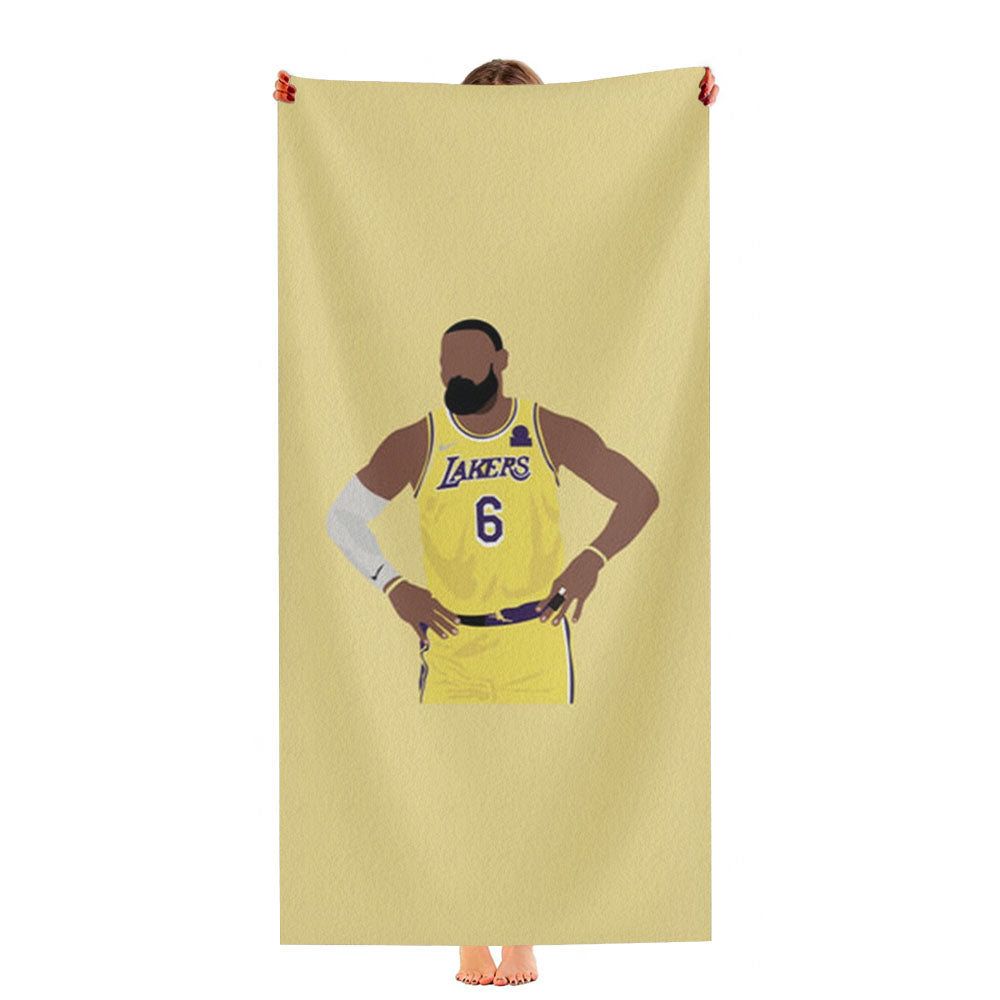 Lebron - Baskteball Ultra-Soft Luxury Bathroom Towels