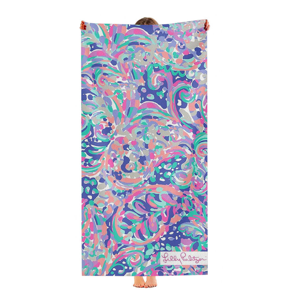 Lilly Pulitzer La Playa Ultra-Soft Luxury Bathroom Towels