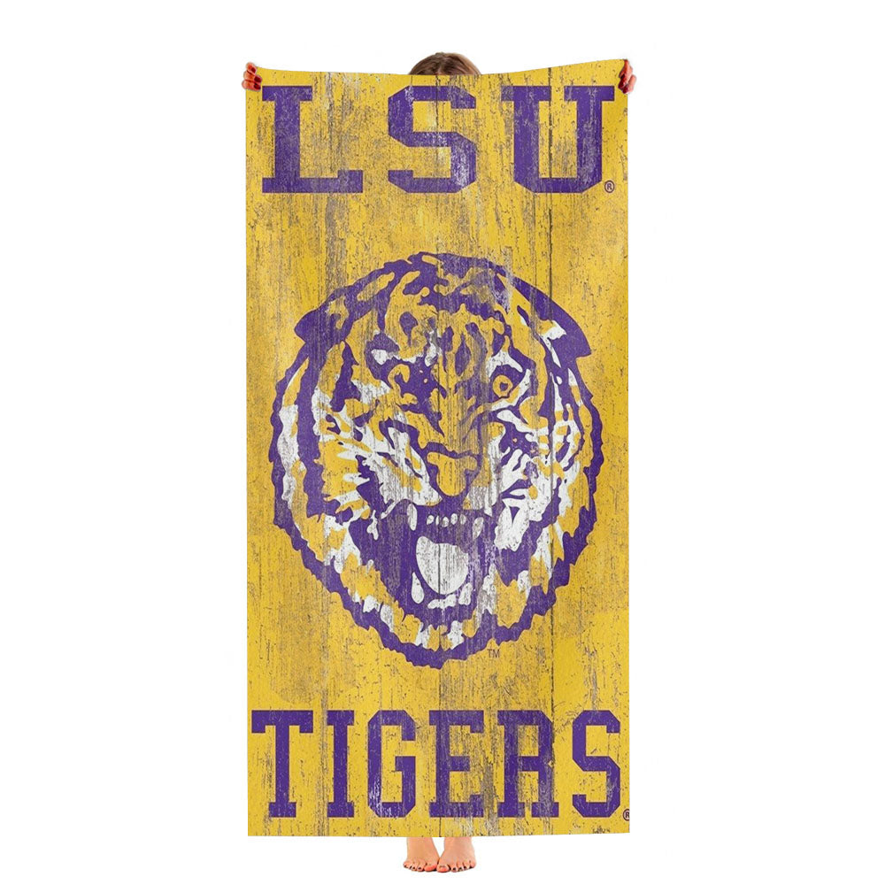 Lsu Tigers Wall Art Ultra-Soft Luxury Bathroom Towels