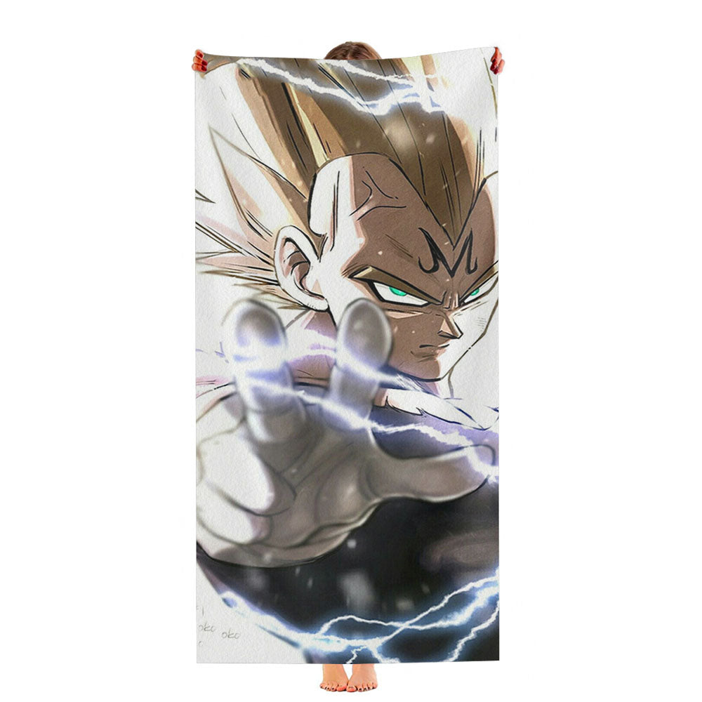 Majin Vegeta Dragon Ball Z Anime Ultra-Soft Luxury Bathroom Towels