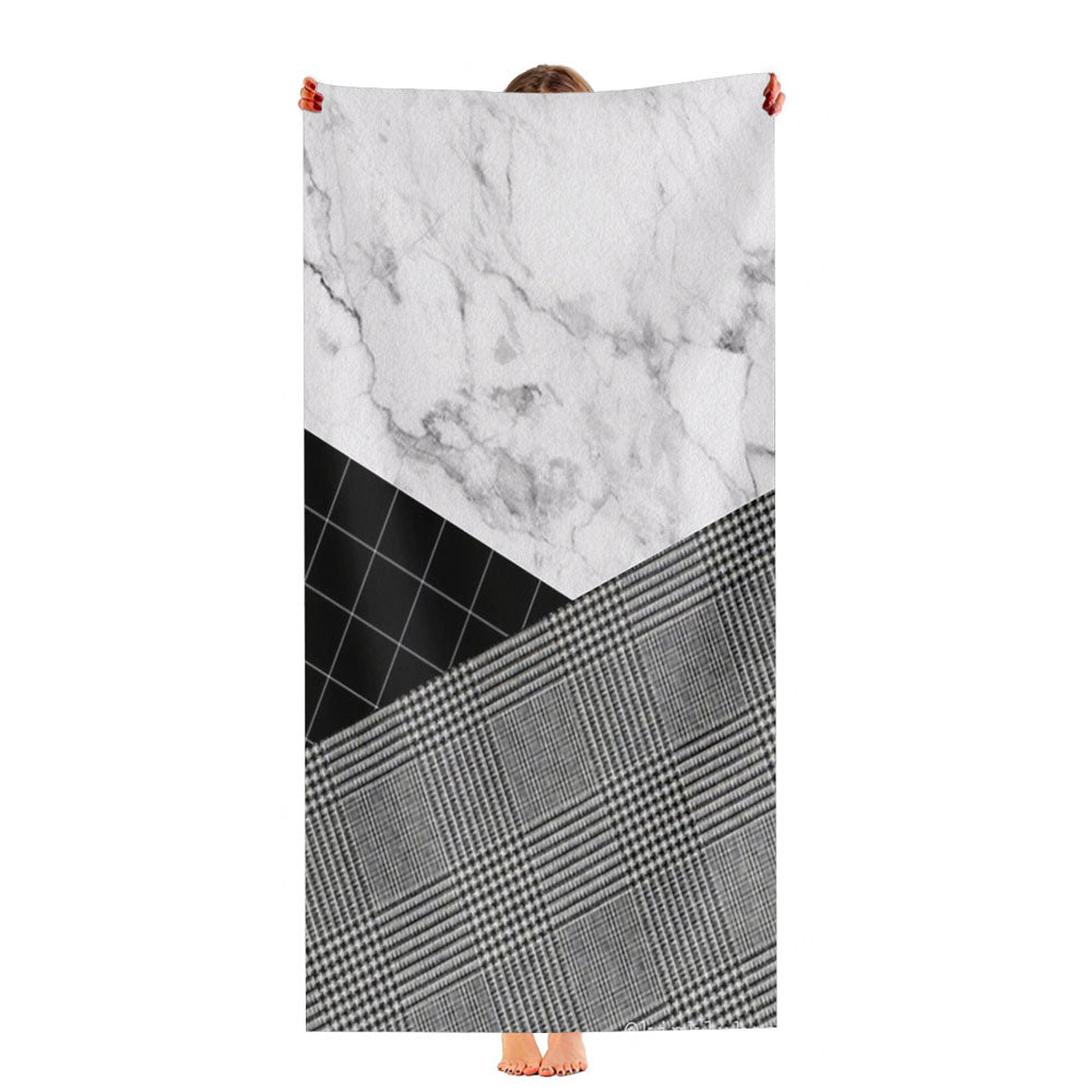 Marble Pattern August Ultra-Soft Luxury Bathroom Towels