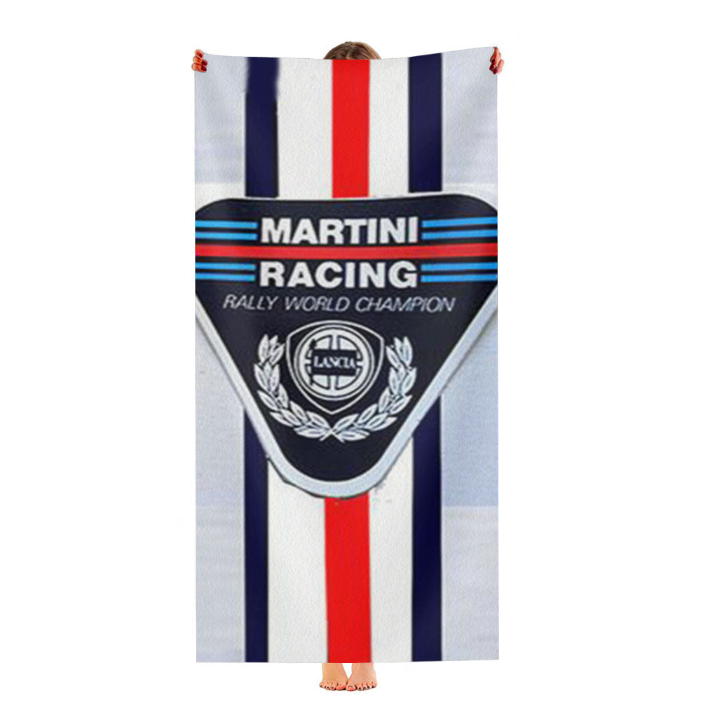 Martini Racing Logo Ultra-Soft Luxury Bathroom Towels