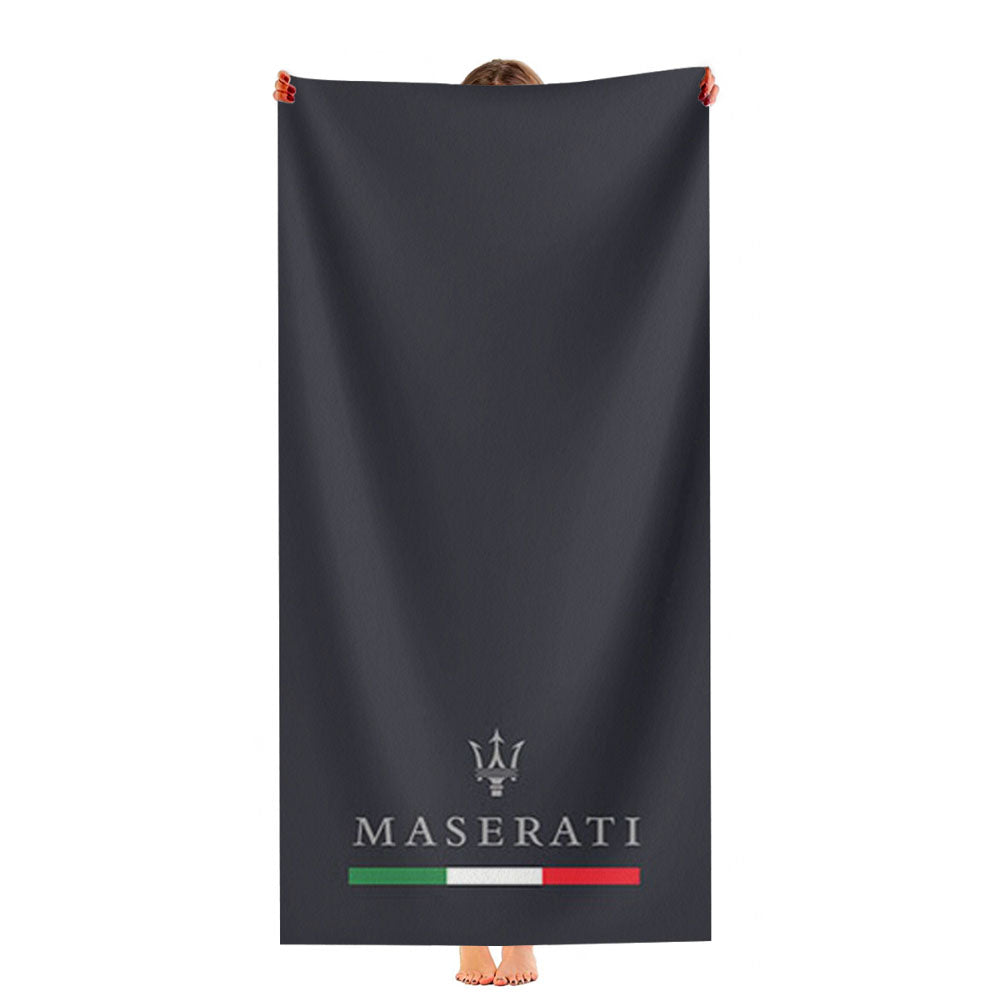 Maserati Italy Ultra-Soft Luxury Bathroom Towels
