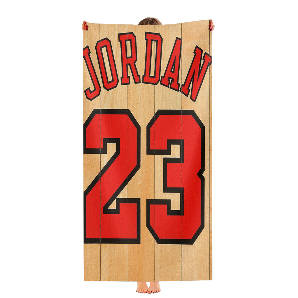 Michael Jordan 23 Basketball Ultra-Soft Luxury Bathroom Towels