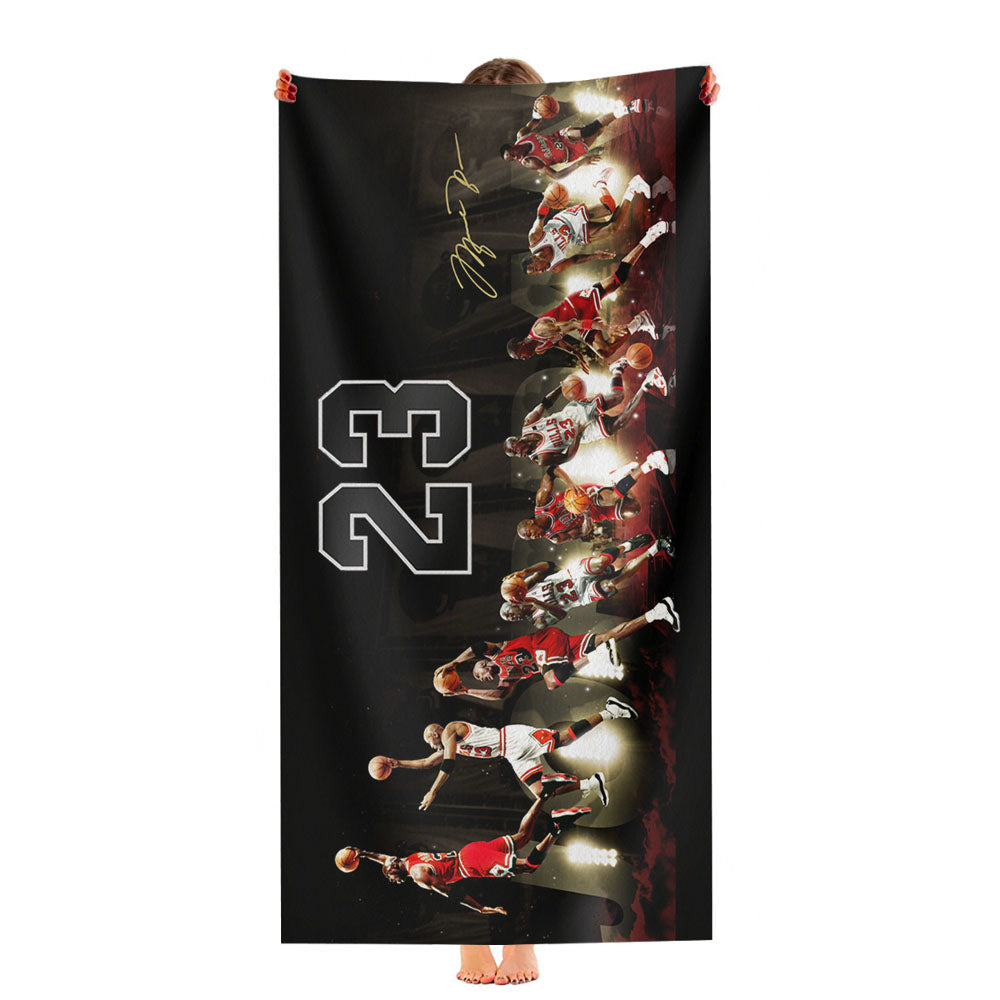 Michael Jordan Air 23 Ultra-Soft Luxury Bathroom Towels