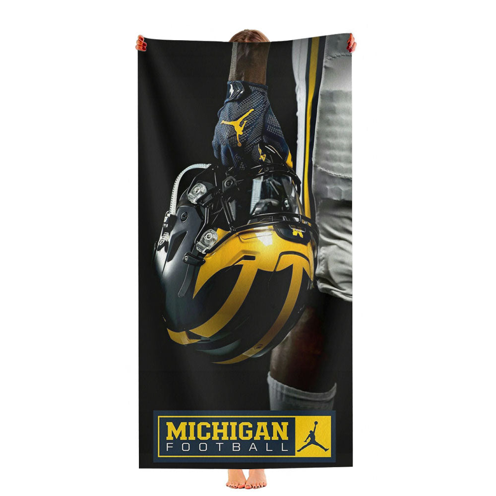 Michigan Wolverines Ultra-Soft Luxury Bathroom Towels