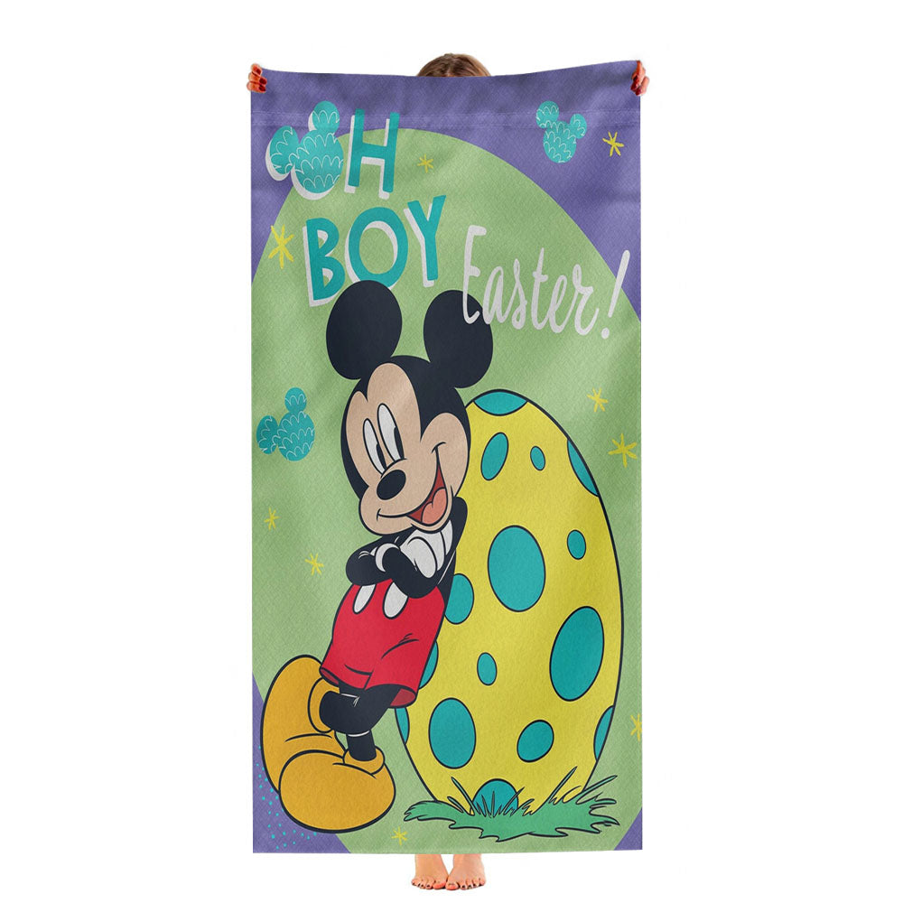 Mickey Mouse Easter Ultra-Soft Luxury Bathroom Towels