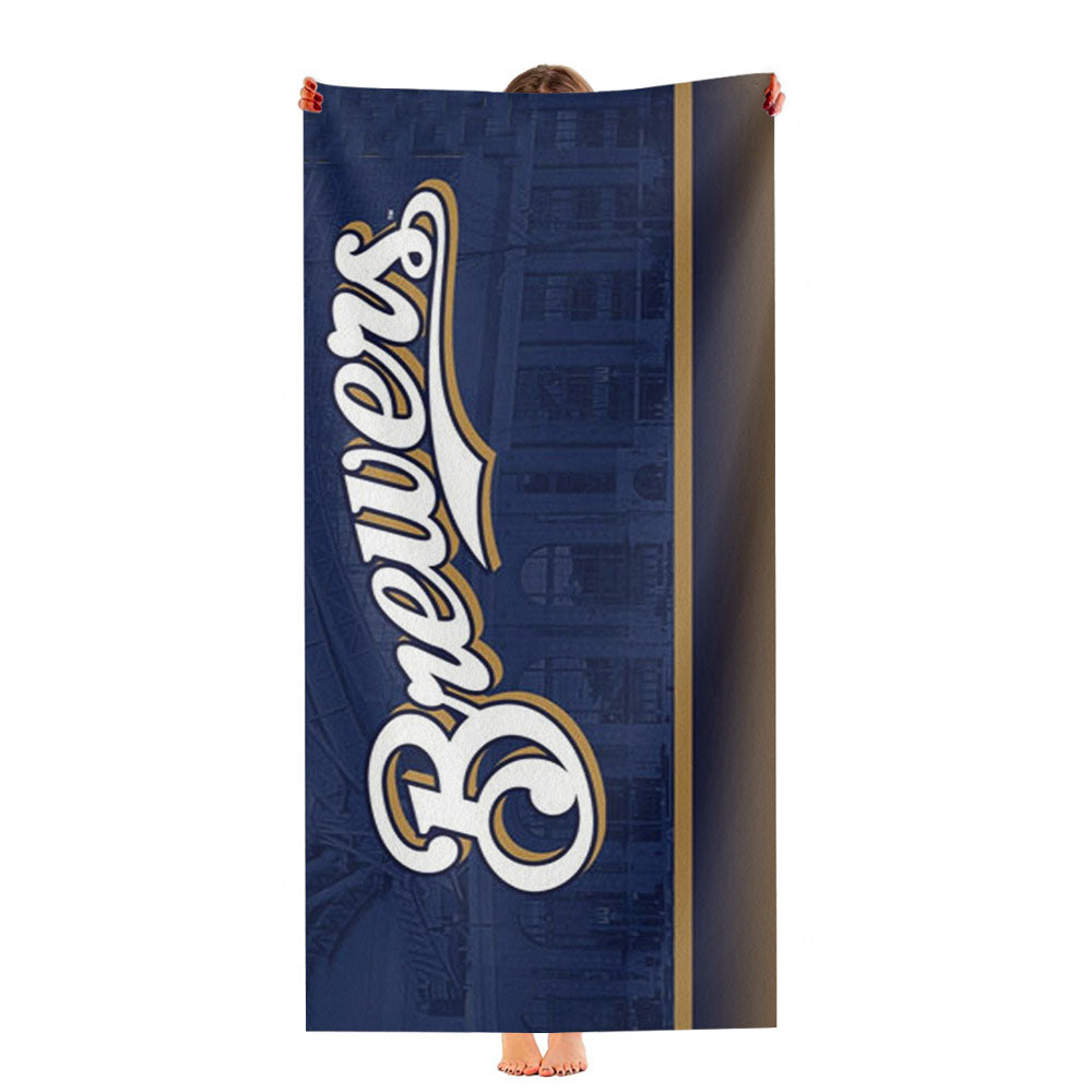 Milwaukee Brewers City Ultra-Soft Luxury Bathroom Towels