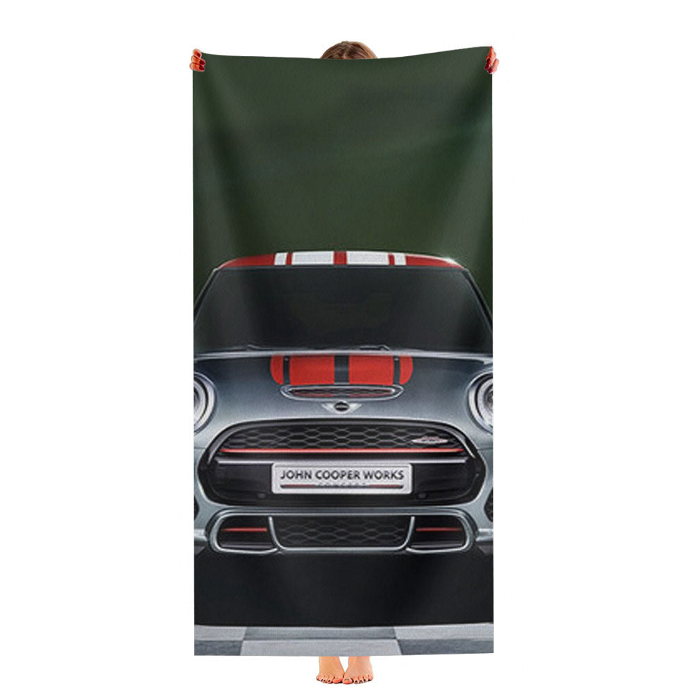 Mini Cooper John Cooper Works Plat Ultra-Soft Luxury Bathroom Towels
