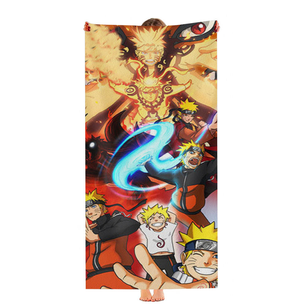 Naruto Hokage Kyubi Ultra-Soft Luxury Bathroom Towels