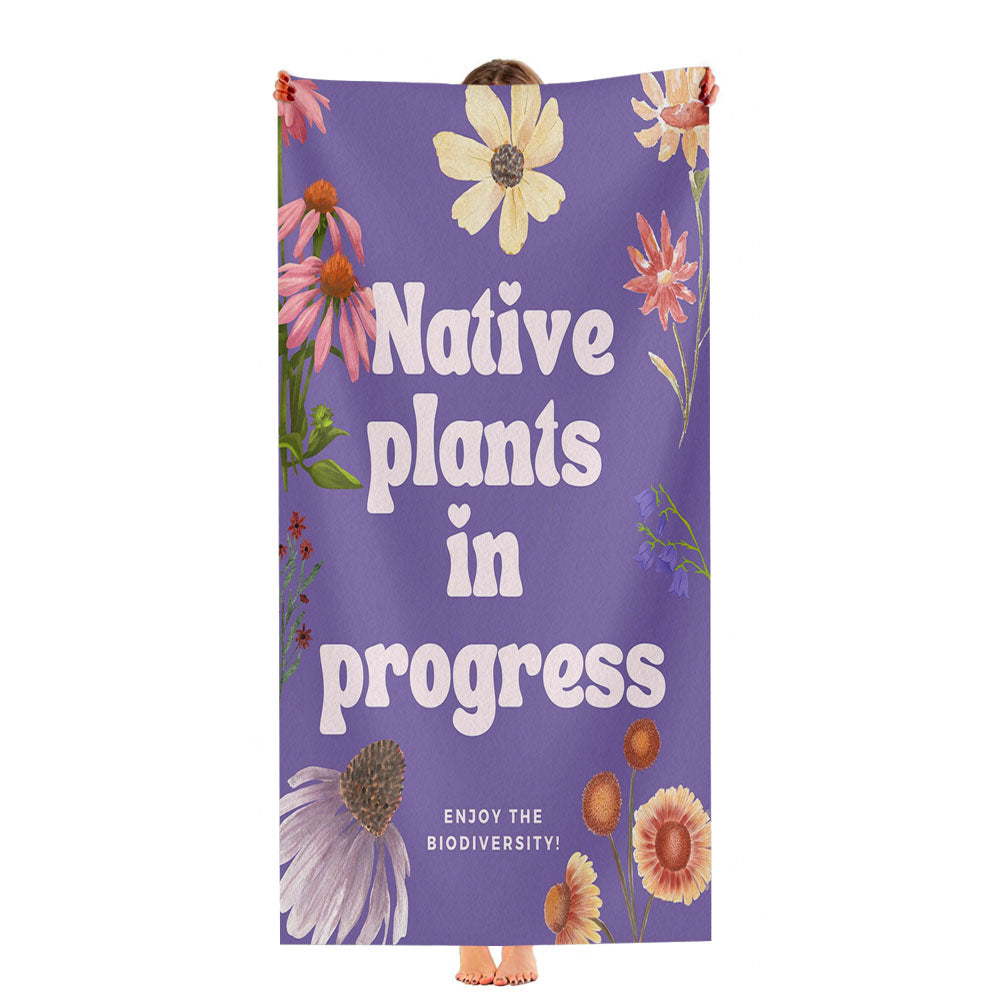 Native Plants Ultra-Soft Luxury Bathroom Towels