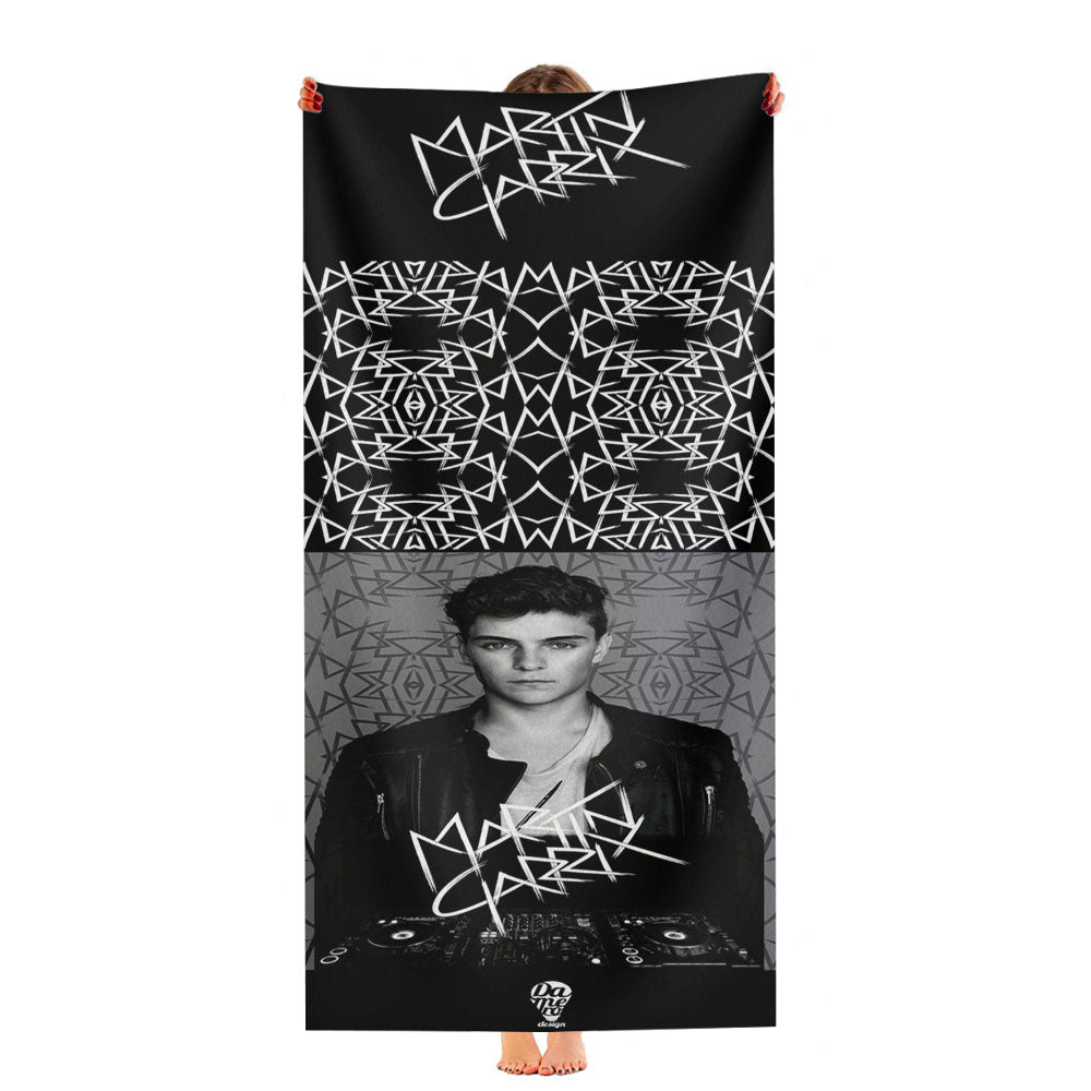 New Martin Garrixs Logo And Pattern Ultra-Soft Luxury Bathroom Towels