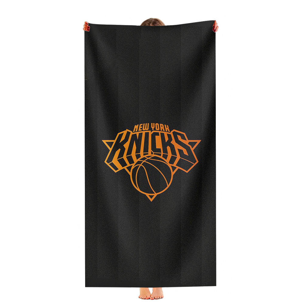 New York Knicks Logo Basketball Ultra-Soft Luxury Bathroom Towels