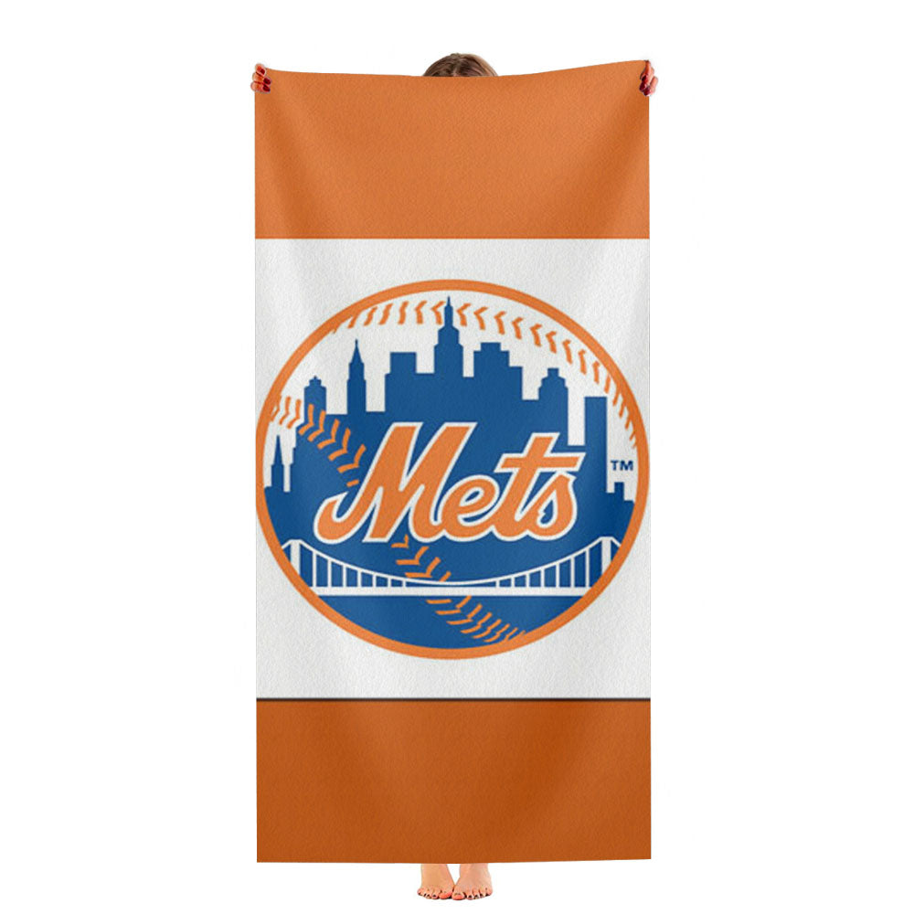 New York Mets Symbol Ultra-Soft Luxury Bathroom Towels