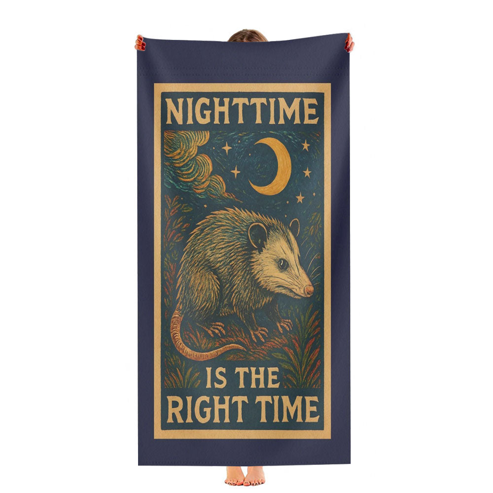 Nighttime Theme Ultra-Soft Luxury Bathroom Towels