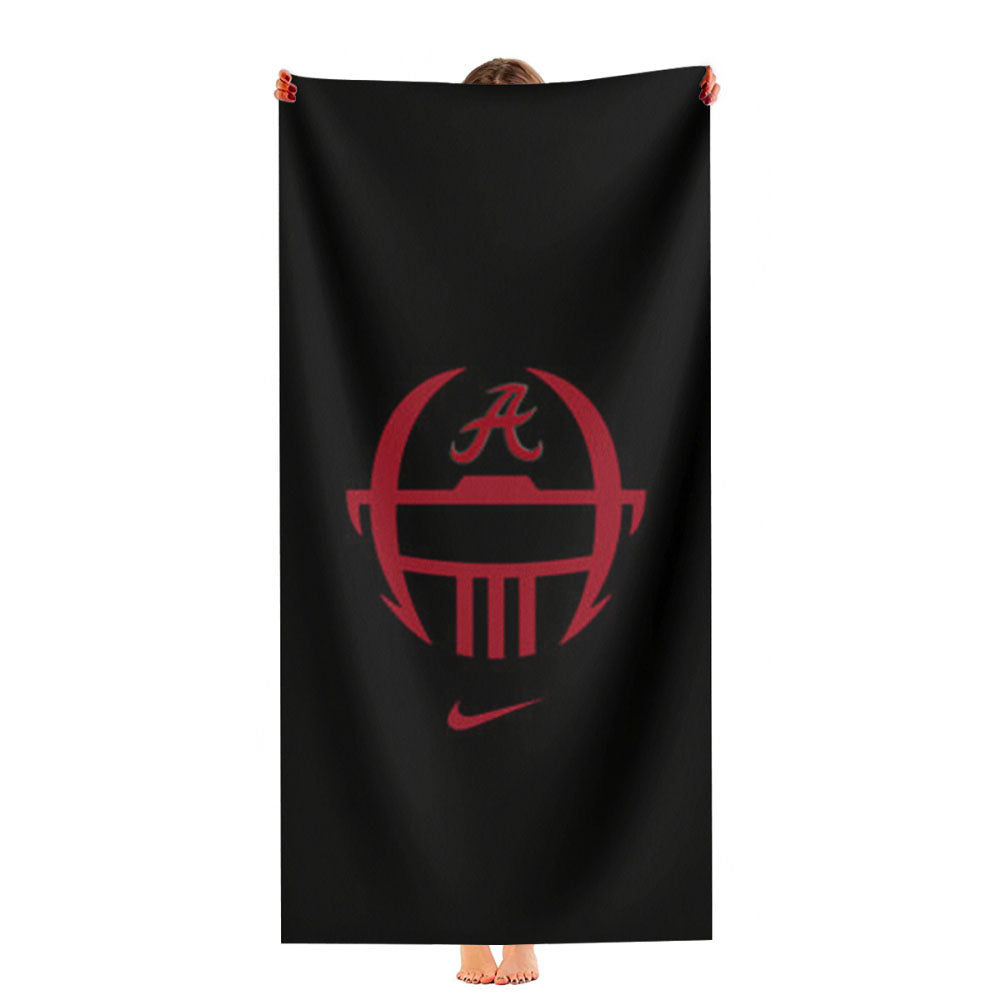 Nike Alabama Crimson Tide Logo Ultra-Soft Luxury Bathroom Towels