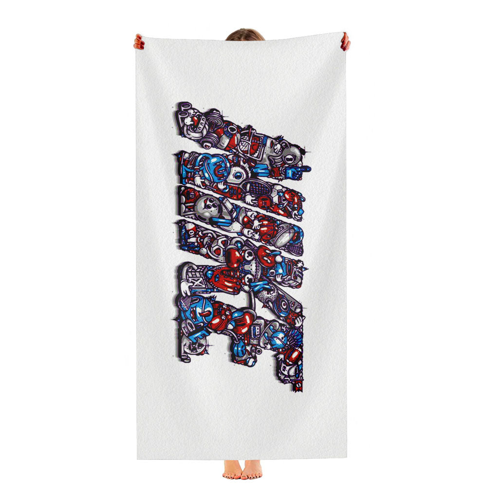 Nike Artisti Grafici Ultra-Soft Luxury Bathroom Towels